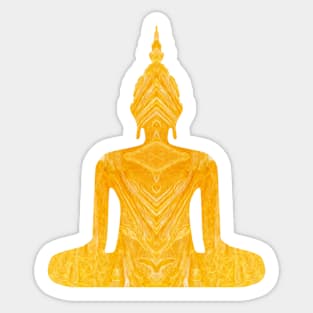 Buddha meditation Sticker